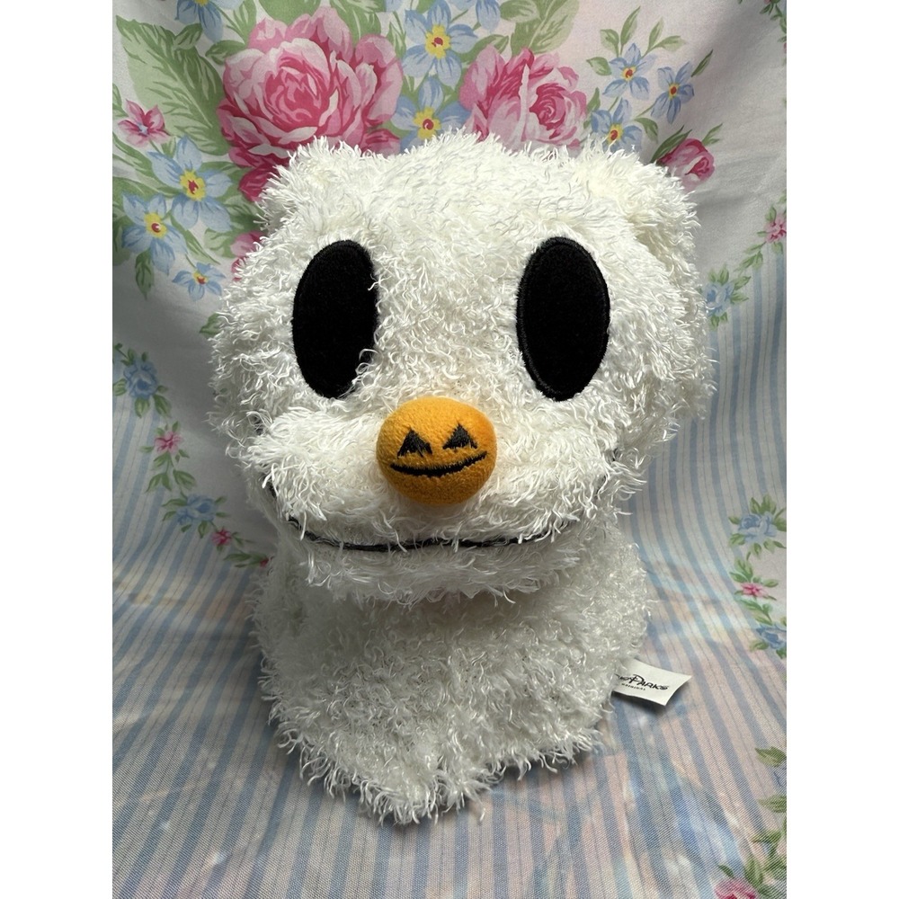 Disney Parks Zero Ghost Dog Plush Nightmare Before Christmas 8"
